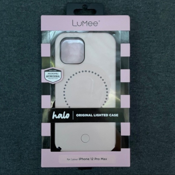 LuMee Halo Millennial Pink iPhone 12 Pro Max - Picture 8 of 9